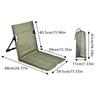 1PC Lazy Chair Portable Ultra-Light Outdoor Lawn Chair Leisure Folding Moon Chair Beach Multiple Options Available