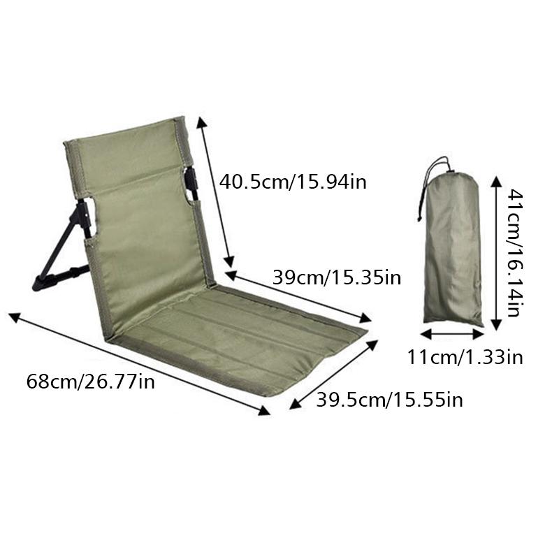 1PC Lazy Chair Portable Ultra-Light Outdoor Lawn Chair Leisure Folding Moon Chair Beach Multiple Options Available