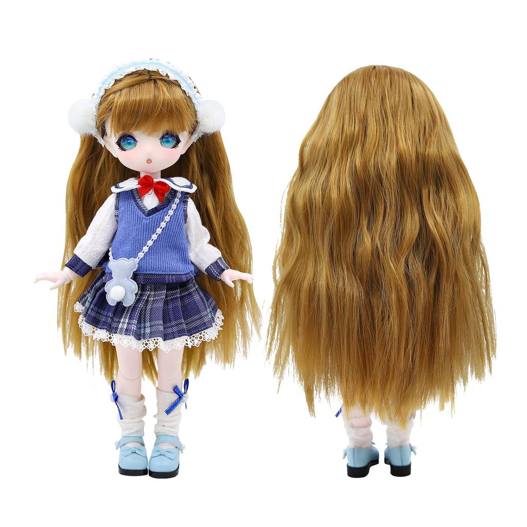 ICY Fortune Days BJD Doll Anime Style Doll Set with 28 Mechanical Perfect for DIY and Girl Doll 1/6 - Joints, Gifts, Decoration, Exercises,