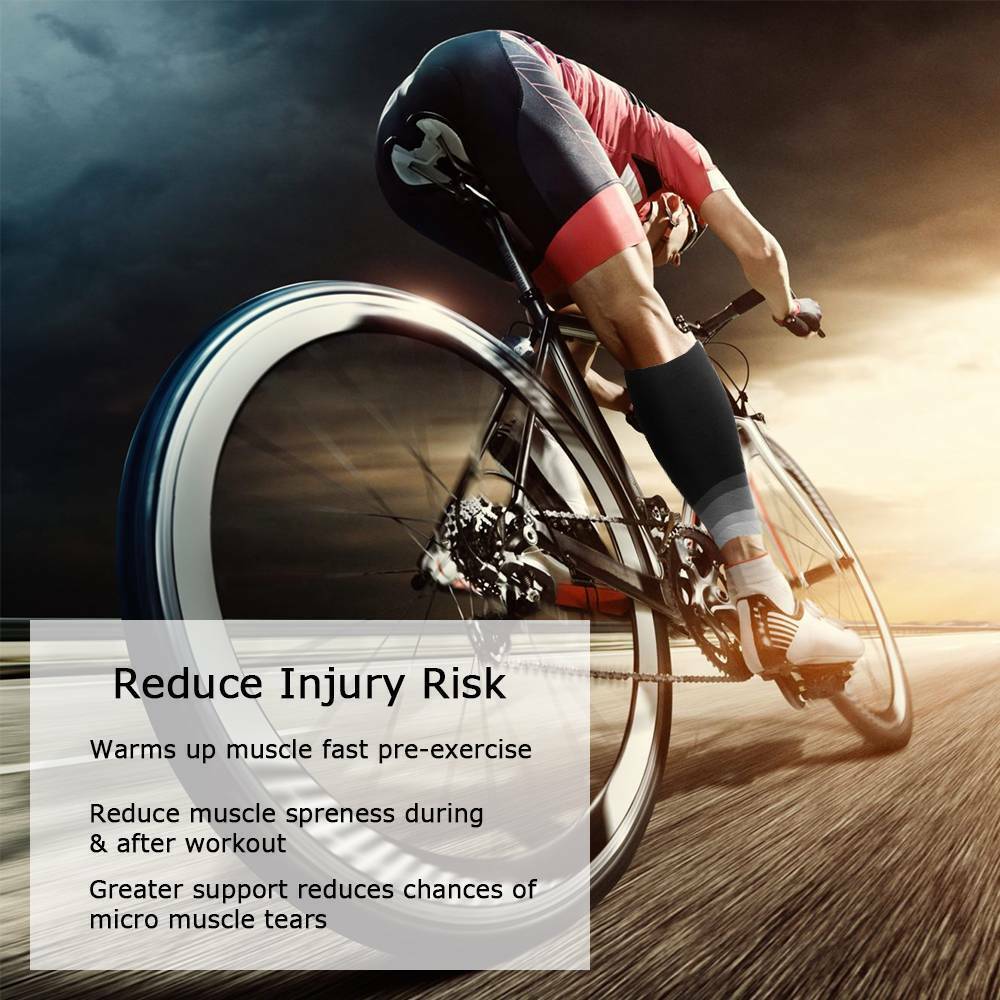 Shin Splints Support Guards Moisture-wicking Cycling Guards Calf Sleeves Graduated Compression Calf Sleeves Socks For Sports