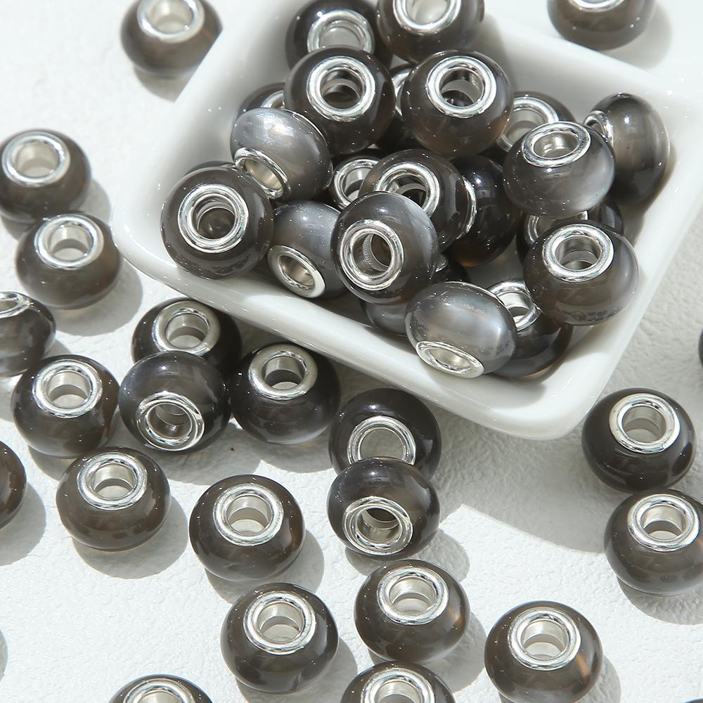 DIY Acrylic Cat Eye Beads for Handmade Bracelet Jewelry