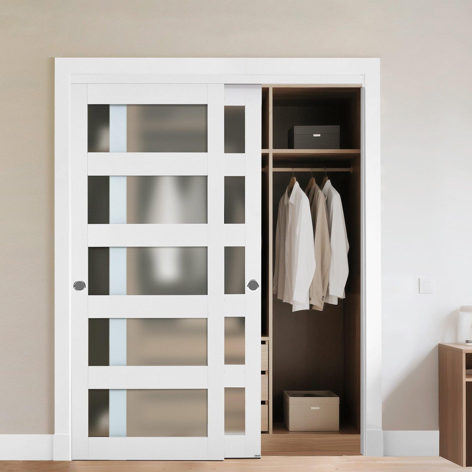 VEVOR Sliding Closet Door, 1524mm (Double