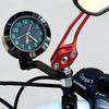 Illuminated Motorcycle Clock Waterproof Anti-Glare HD Display Mini Size for Electric Bikes Outdoor Riding Commuting
