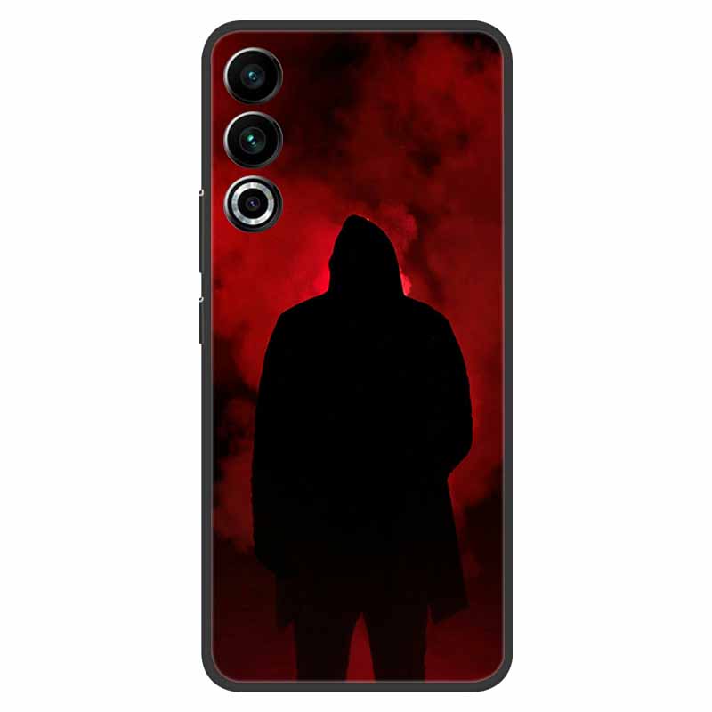 For Meizu 20 Case 6.55" Capa Silicone Painted Soft Black Cover for Meizu 20 2023 Covers Para Meizu20 Coque TPU Protective Shells