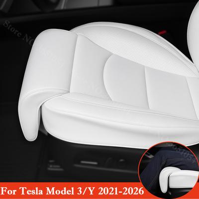 For Tesla Model 3/Y 2026-2026 Full-Wrap Leg Support Extension Cushion Seat Cover Memory Foam Extender Legrest Auto Accessories