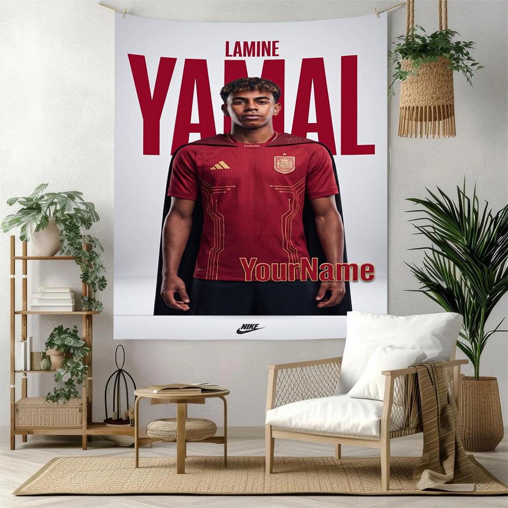 Michael Jackson Custom Your Name Wall Decor Tapestry Art For Pet Memorial Birthdaywedding Party Backdrop Family Gift