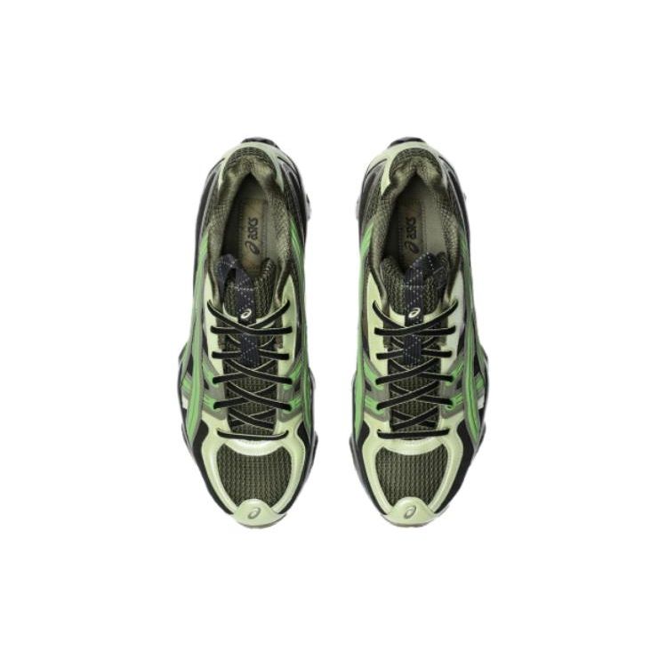 Kiko Kostadinov X ASICS US5-S Gel Quantum Kinetic Moss Bamboo Men Sneakers Green 1203A403-300