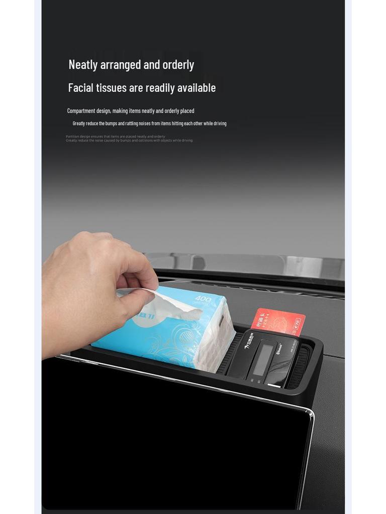 BYD Yuan UP 24-25 Screen Rear Dashboard Storage Box Accessory