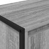 TV Stand in Grey Sonoma 140 x 36 x 49.5 cm Particleboard