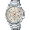 Casio Standard Quartz Men's Watch MTP-1375D-7A2V 24-Hour Display Champagne Color Imported Model