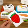 Frühpädagogische Puzzlekarten für Kleinkinder 0-5 Jahre: Lernspielzeug für Jungen und Mädchen
