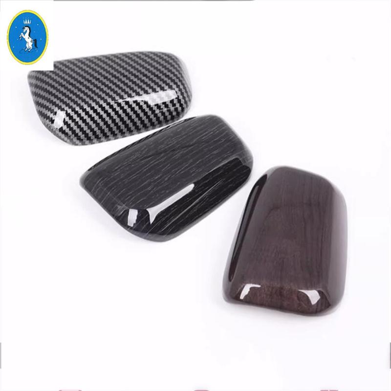 Car Gear Shift Knob Head Handle Case Decor Sequ Stickers Cover Trim For Geely Monjaro Kx11 Manjaro 2024 ABS Accessories