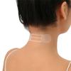 10 Stück Transparente Halsstraffungs-Pflaster Wasserdicht Elastizität Unsichtbar Faltenreduzierend Hals Klebe-Sticker Face Lift Tape