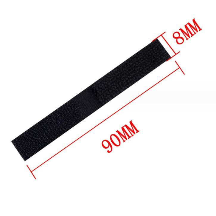 Self-Adhesive Velcro Zip Ties for Cable Management and Power Cord Organization