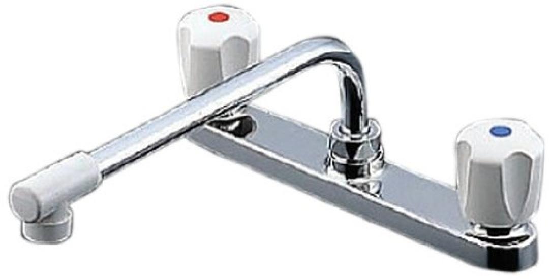 TOTO Kitchen Mixer TKJ23UR Faucet, 2-Handle Tap, серый