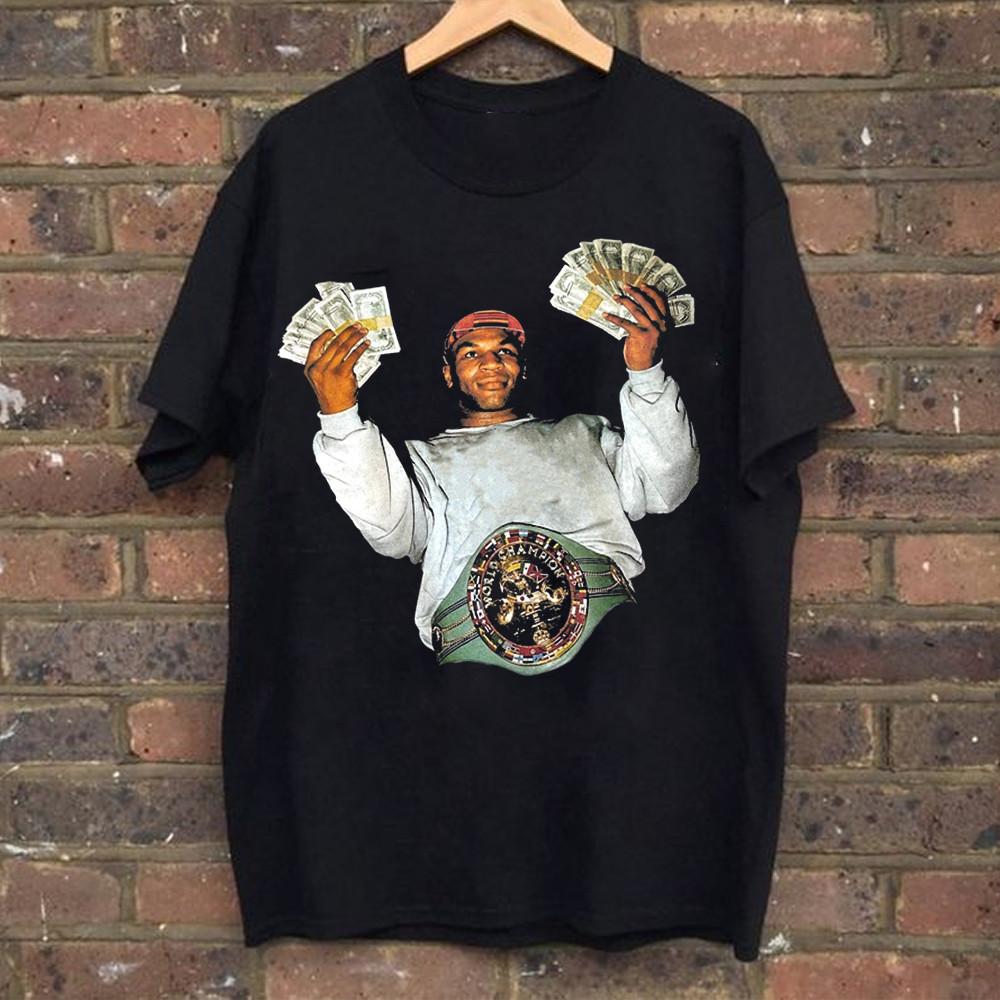 MIKE TYSON Short Sleeve Unisex T Shirt Full Size S-5XL Unisex T-Shirt M