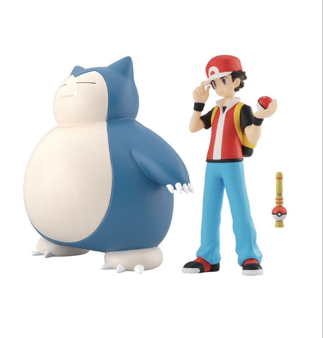 

[USED] Bandai Pokemon Scale World Kanto Region Red & Snorlax & Pokemon Flute
