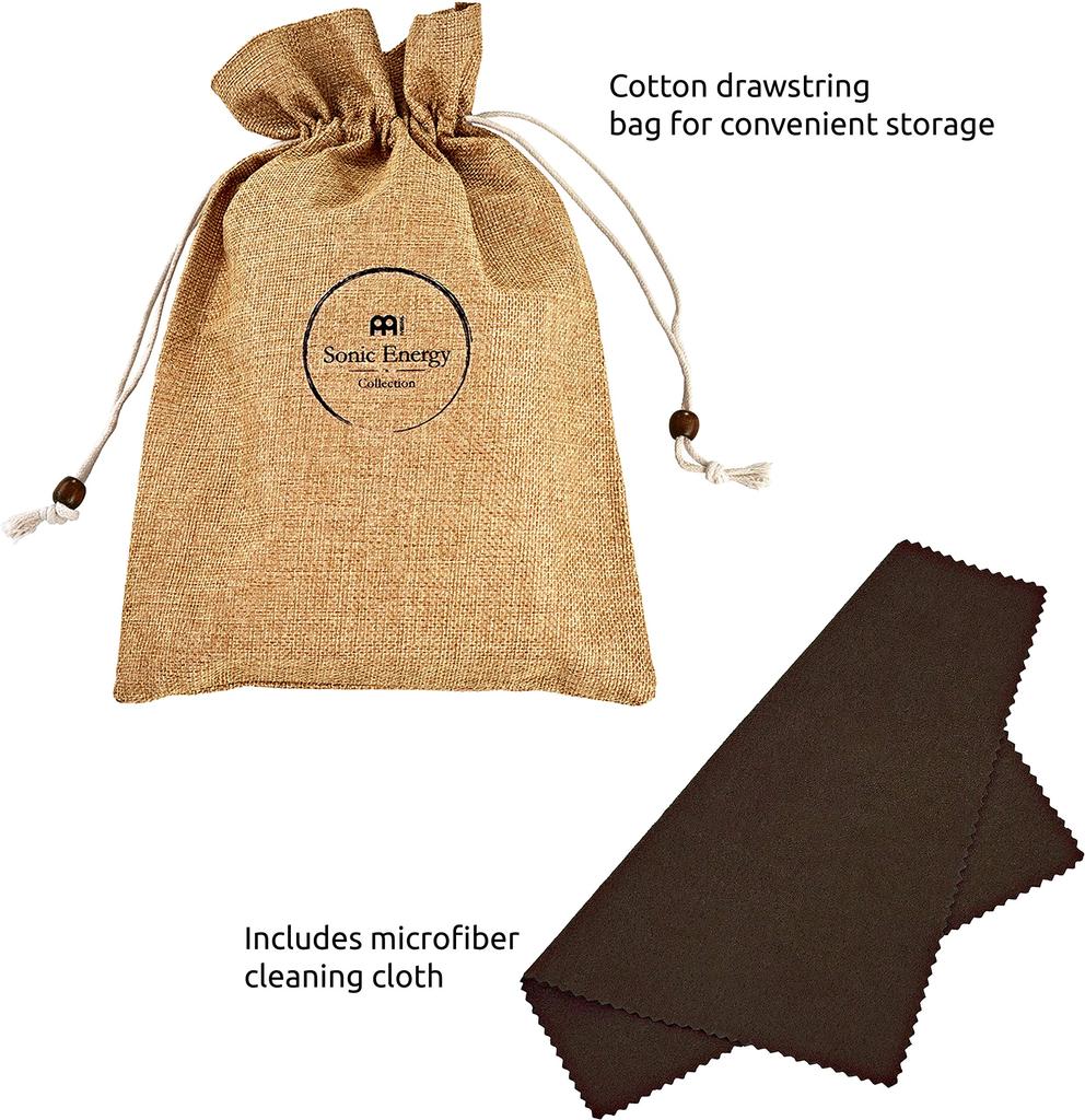 MEINL Sonic Energy Collection Kalimba Soundhole Kalimba 17 Keys C Major Scale KL1706H Hammer Maple/Acacia (exclusive Case/bag/cloth/tuning Included)