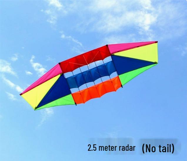 Weifang Easy-Fly Rainbow Glider: Large Adult Triangle Kite
