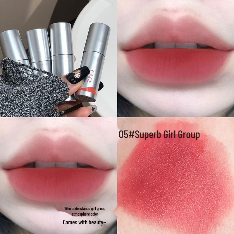 CACE Light Velvet Matte Nude Lipstick - Whitening & Affordable Student Makeup
