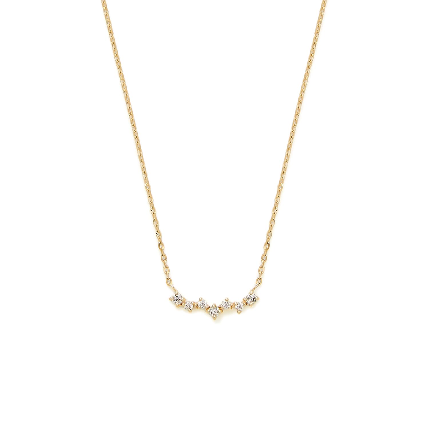 

K10 diamond necklace 3023411605600999 [Noges]