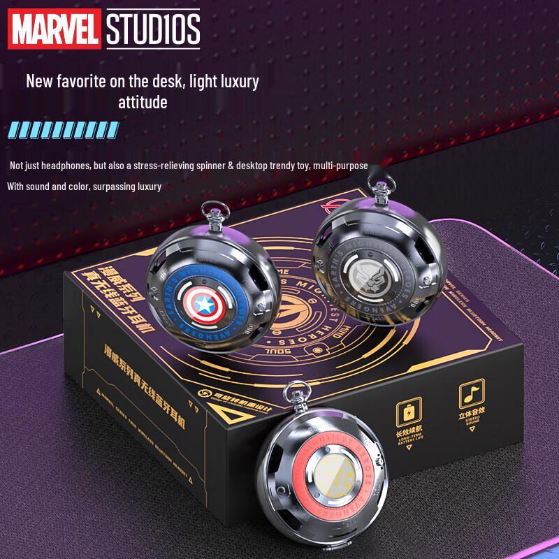 Disney Marvel Iron Man BF10 Mecha Pocket Watch Earbuds