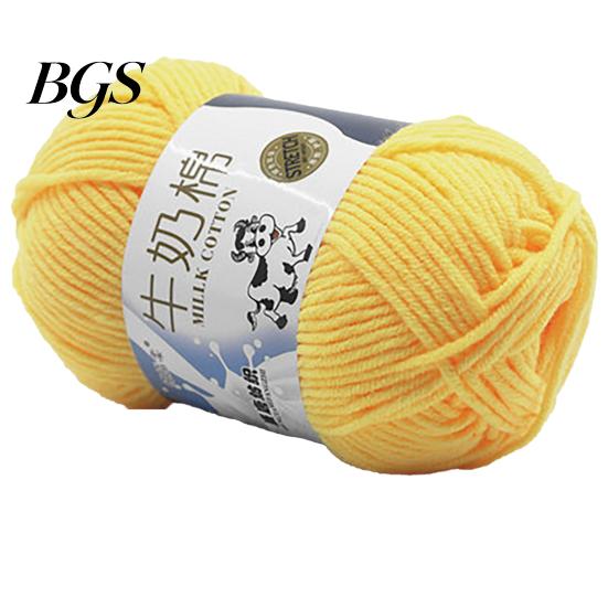 Woolen Yarn 1 Roll 5-strand Wool Soft Warm DIY Beginner Hand Knitting Needlework Crochet Ball for Sewing Shop