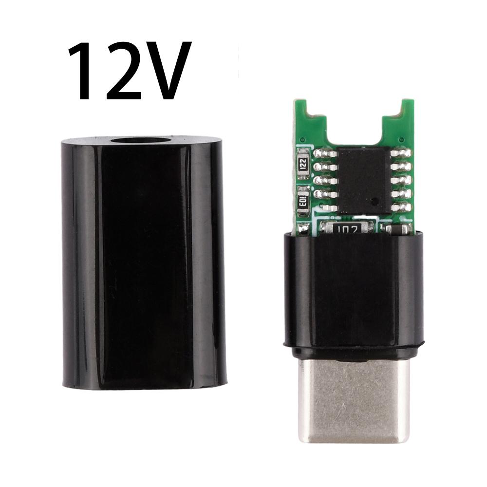 Fast Charge PD/QC Decoy Board 9V 12V 15V 20V PD Decoy Module PD 2 3.0 DC Trigger Cable USB Type-C Male Plug Charge Connector