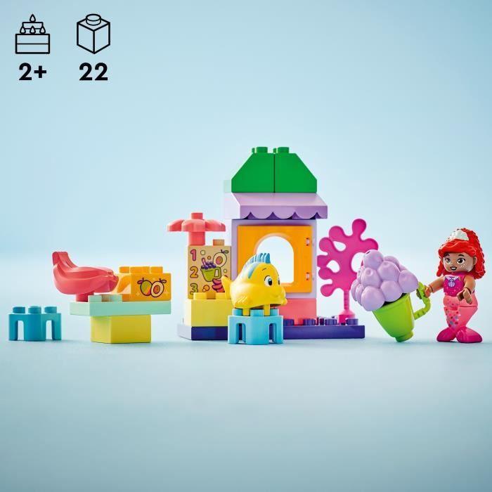 Lego® duplo | disney 10420 le stand de café d’ariel et de polochon - set la petite sirène