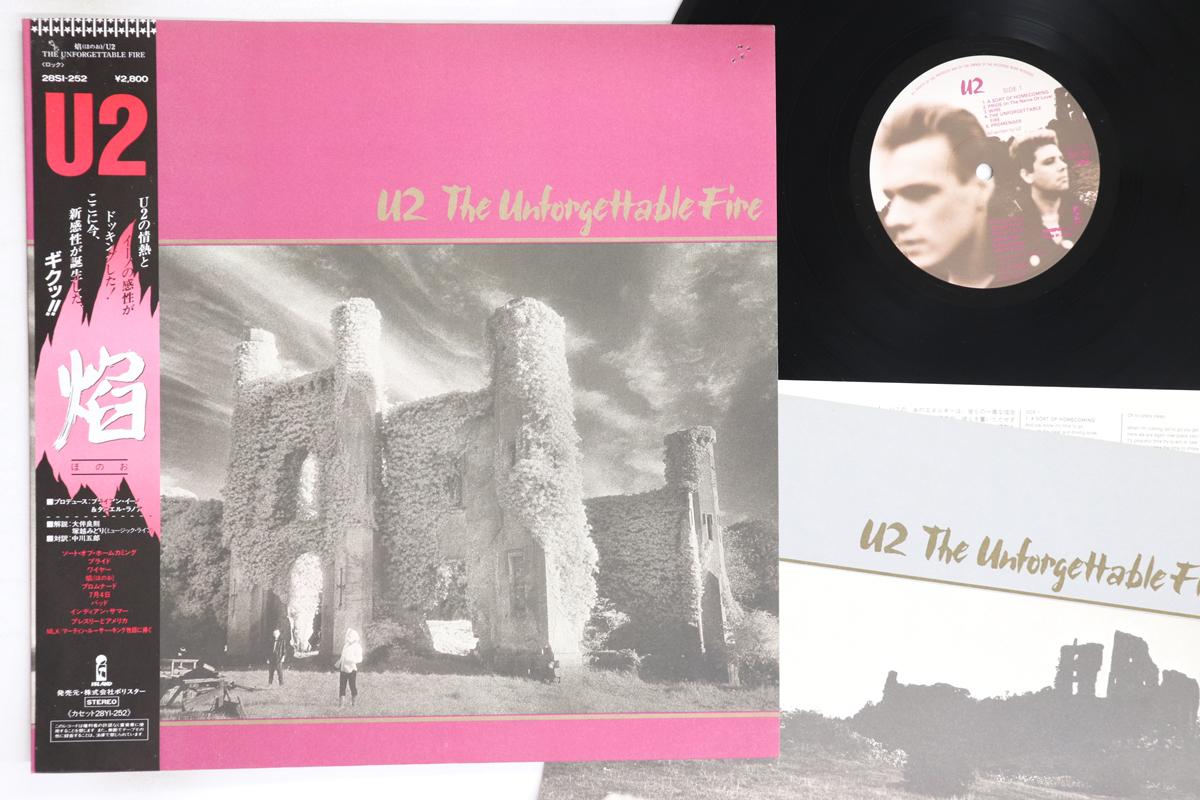 

LP Record U2 - Unforgettable Fire 28SI252 ISLAND 1984 Japan Obi Rock Used