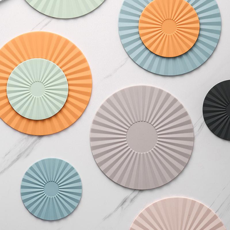 S/L Silicone Coaster Kitchen Table Placemats Heat Resistant Anti-Scalding Mats Decoration Accessories Pad Dining Mat