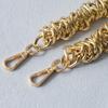 New Fashion Woman Bag Accessory Detachable Vintage Gold Alloy Chain Acrylic Bag Rope Strap Women Handbag Shoulder Handle Chains