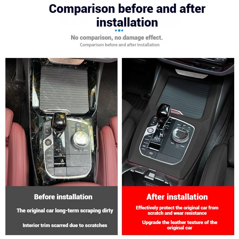 1ks Panel krytu řadicí páky středové konzoly z materiálu ABS pro BMW X3 IX3 G01 2025-2025 Příslušenství interiéru vozu