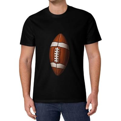Football Men's T Shirts Short Sleeve Crew T-Shirts Fashion Print Shirt Tops Casual Summer Tee