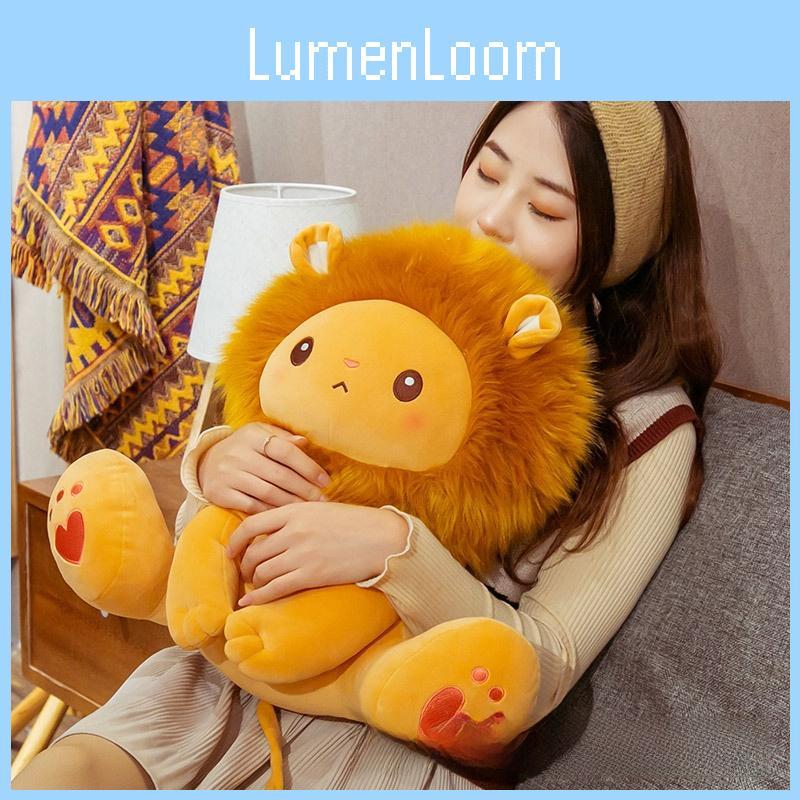 Stuffed Lion Animal Plush Toy With Soft Filling For Jungle Adventure Doll Gifts