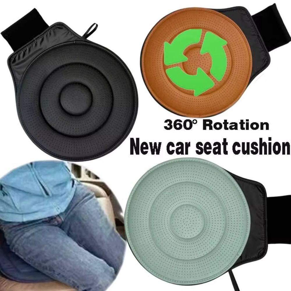 Multifunctional Sponge Rotating Car Seat Cushion 360 Degree Rotating Transfer Disc  Elderly Use