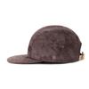 VARZAR VA Square Suede Camp Cap Brown