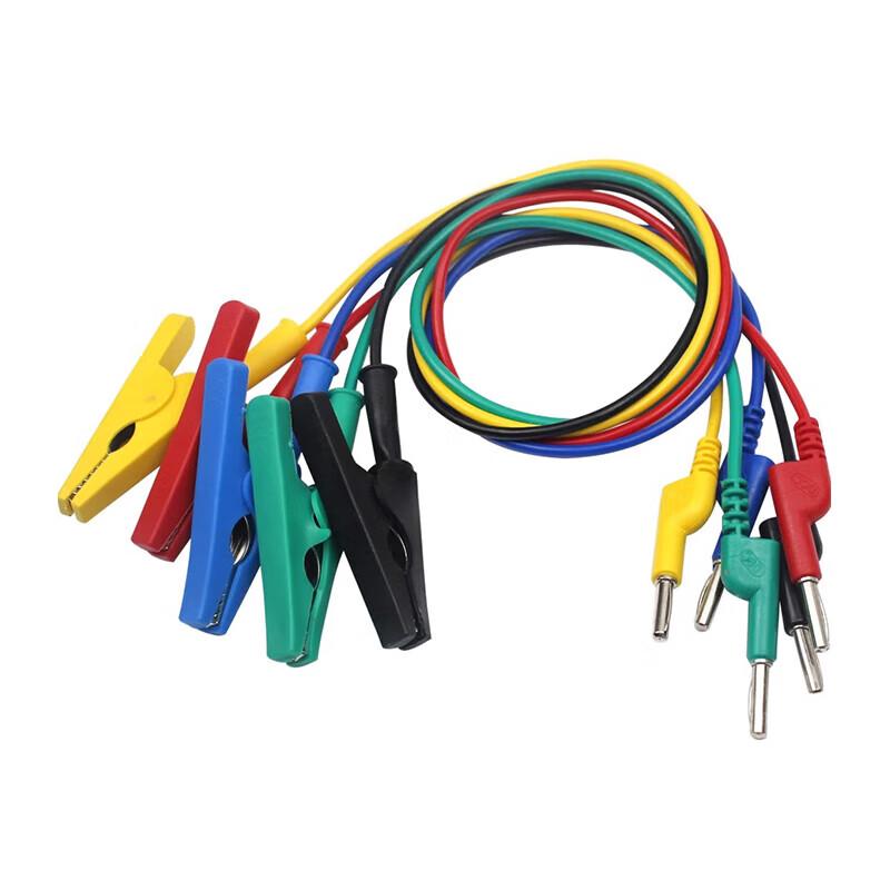 FUWEISHENG 4mm Banana Plug To Alligator Clip Power Test Lead