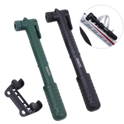 Portable Mountain Bike Bicycle French American Tire Manual Air Pump Inflator