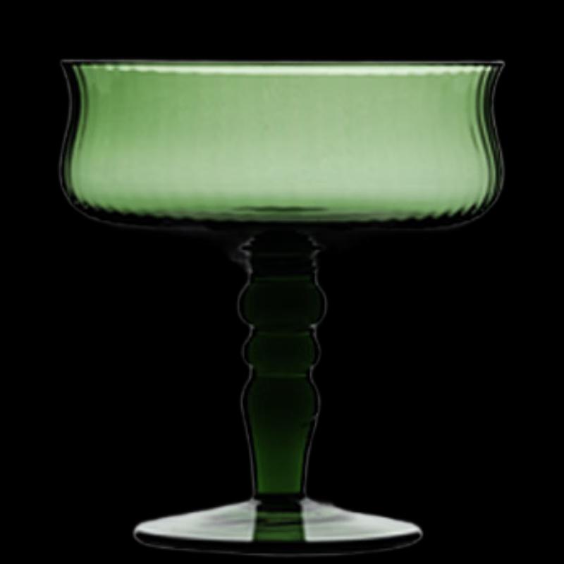 Vintage Petal High-Foot Wine Glass