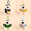 West Highland Terrier Pendant Plush Toy Puppy Car Keychain Dog Doll Accessories