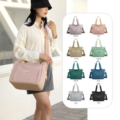 New Bag Women's Leisure Large-capacity Travel Bag Anti-splashing Multi-pocket Portable Messenger Bag Single Shoulder Women's Bag