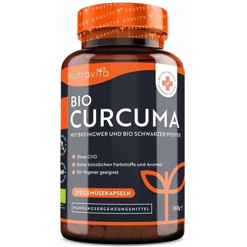 

Nutravita Organic Curcumin (Turmeric) 4542 mg 270 Vegan Capsules