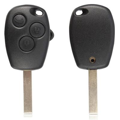 2 X Key Shell 3 Buttons Remote for Renault Clio Modus Twingo Kangoo Master