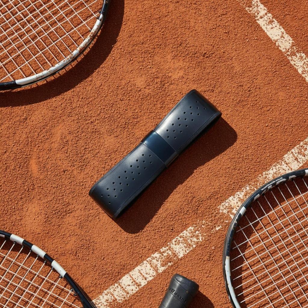 PU Overgrip Tape Thick Racket Handle Wrap with Ventilation Holes Tacky