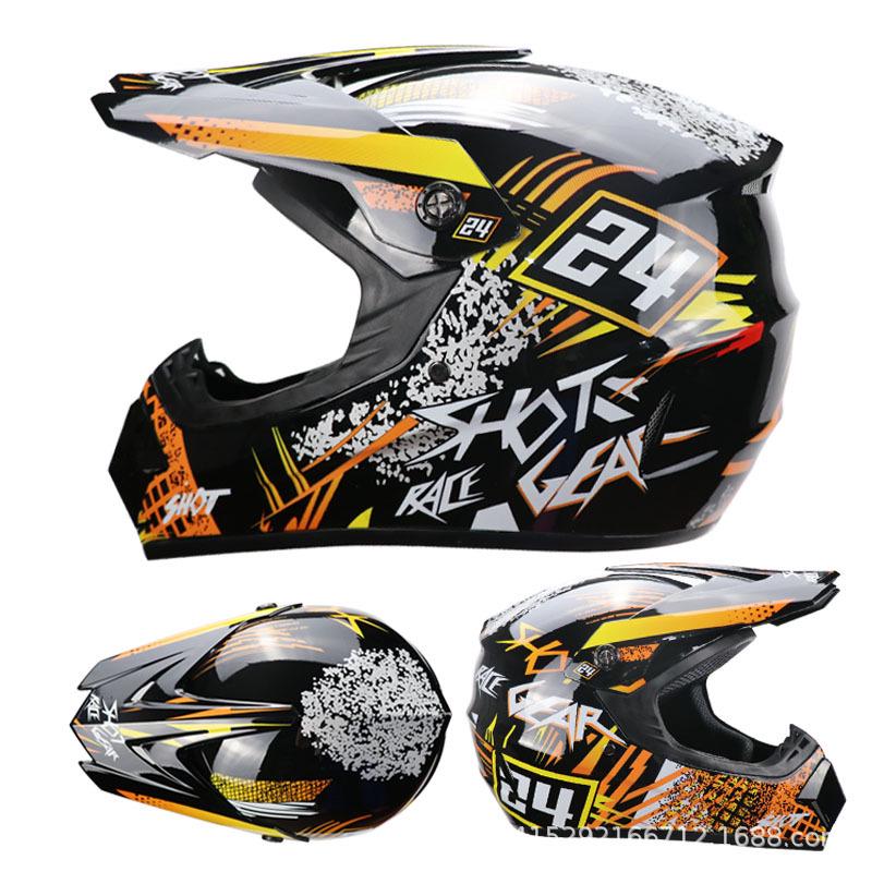 Cross-Border E-Commerce Off-Road Helmet: ATV, Mountain Bike, Downhill & Karting Helmet for Teenagers