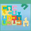 Dc Wooden Puzzle Blocks Logic, Imagination, And Focus Training Toy For Children