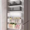 Hause Kühlschrank Regal Seite Lagerung Magnetische Artefakt Seite Seite Hängenden Korb Korb Box Liefert Haushalts Zusammenfassung Halter