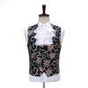 Ruffle Lace Satin Jabot and Cuffs Set Costume Accessory for Men Women Children