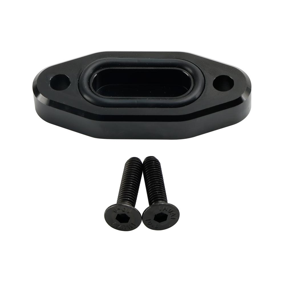 LS Oil Cooler Block Off Plate 1997-2003 LS1 LSX LS3 LS6 4.8L 5.3 5.7  BLK